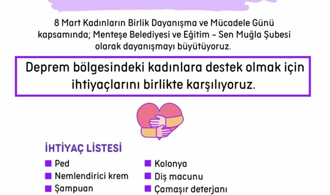 Menteşe Belediyesi ve Eğitim