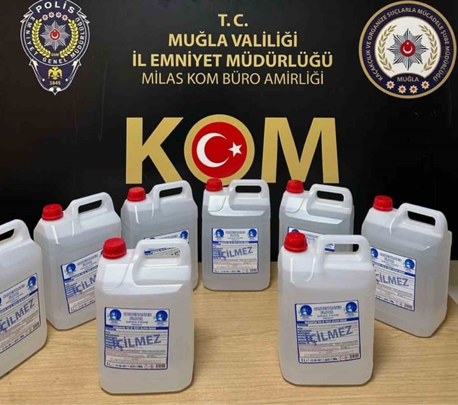 Muğla Emniyet Müdürlüğü Kaçakçılık