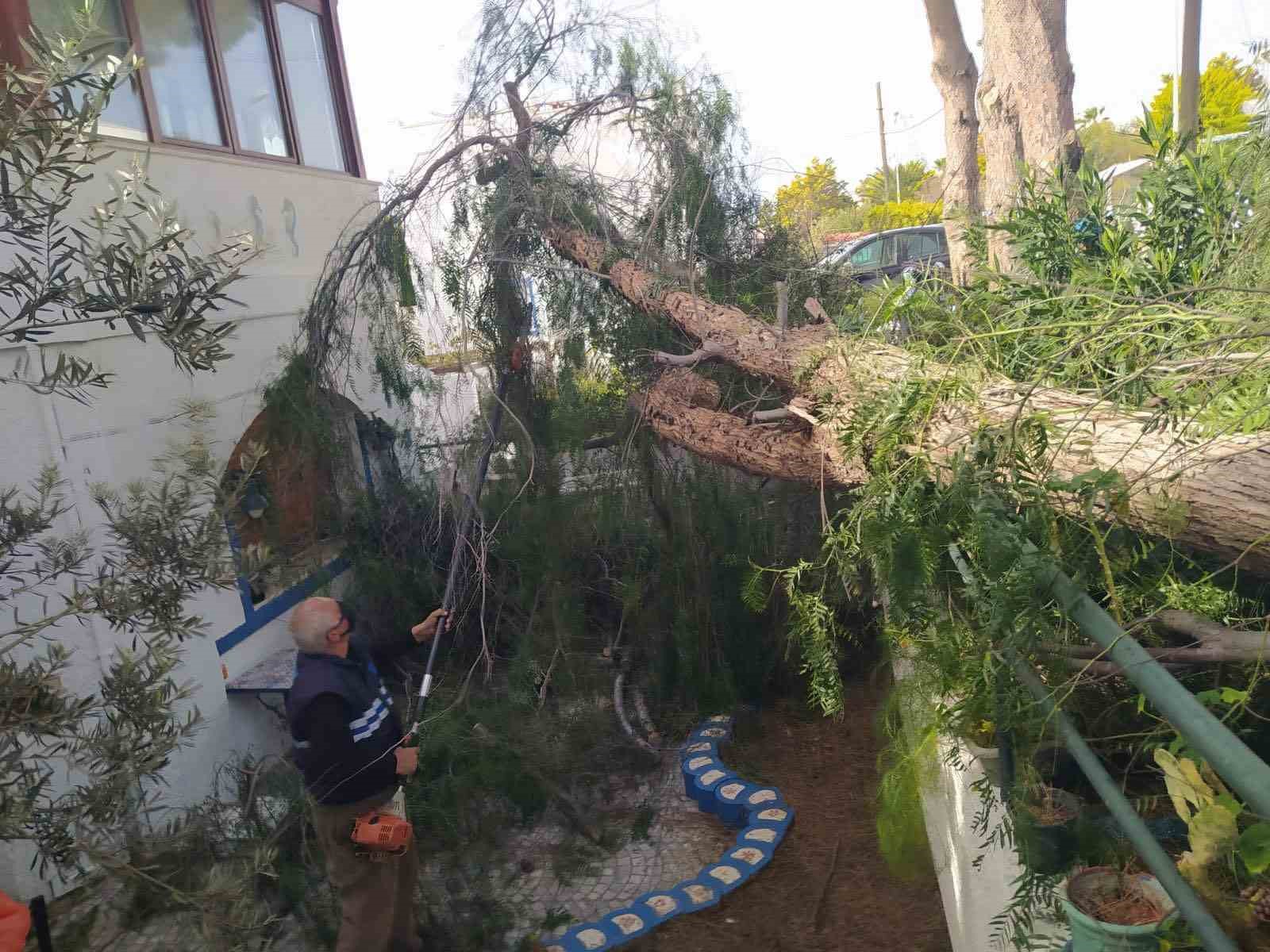 Muğla’nın Bodrum ilçesinde etkili