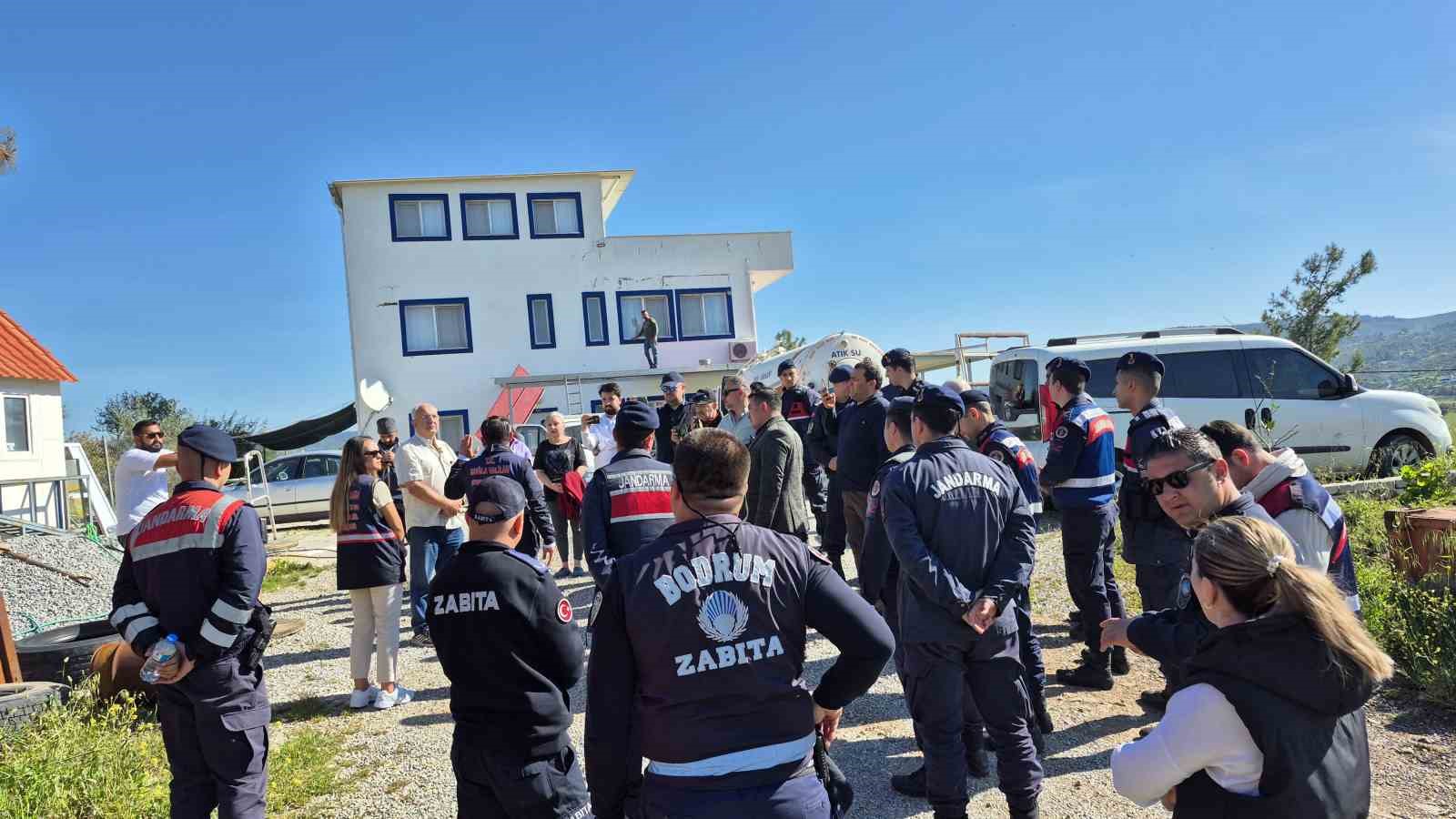 Hazine arazisine kaçak villa yapmışlar Muğla’nın Bodrum ilçesinde hazine