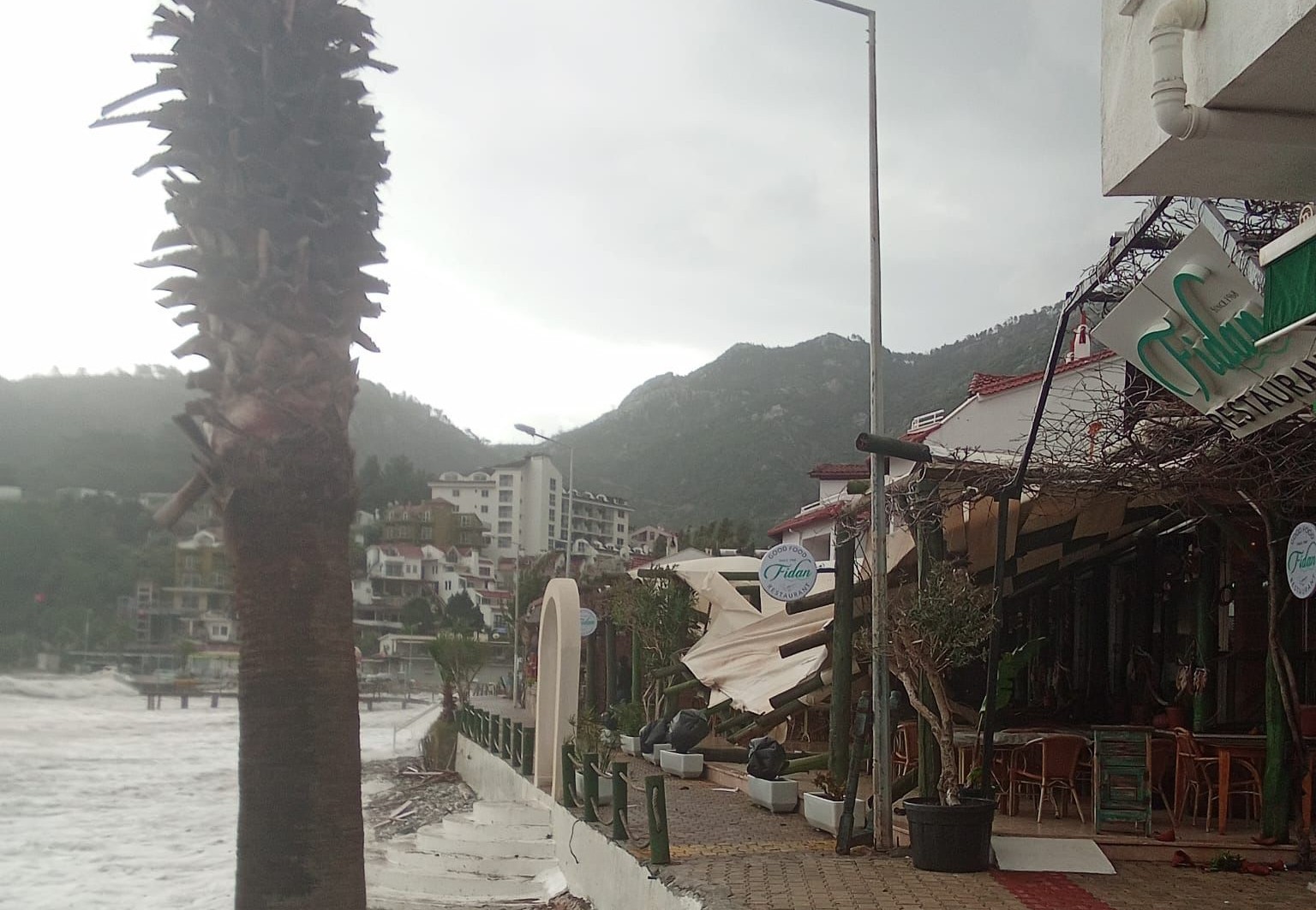 Muğla’nın Marmaris ilçesinde etkili