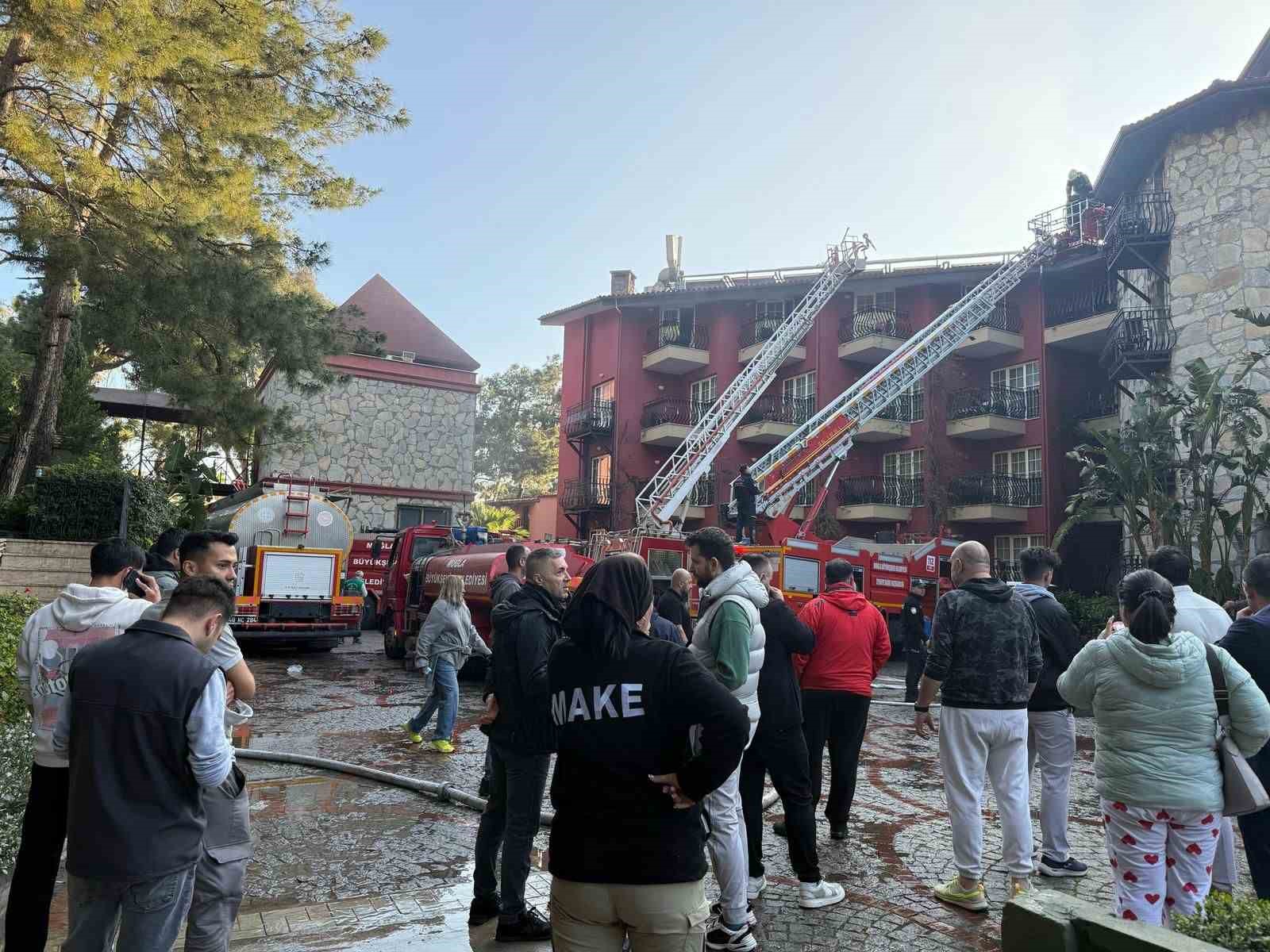 Muğla’nın Marmaris ilçesinde sabaha