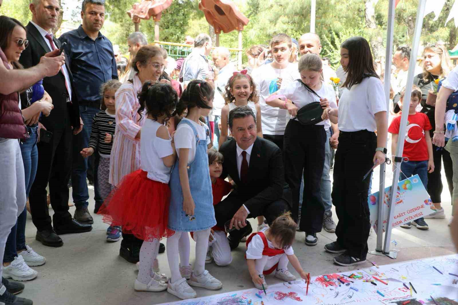Muğla Büyükşehir çocuklara 23 Nisan coşkusunu yaşattı 23 Nisan Ulusal Egemenlik