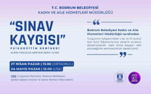 Sınav kaygısı konulu seminer düzenlenecek