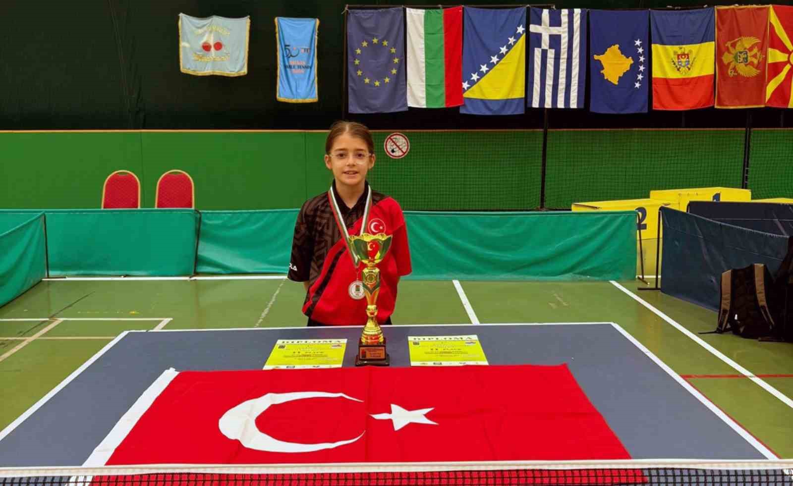 Masa Tenisinde elde ettiği