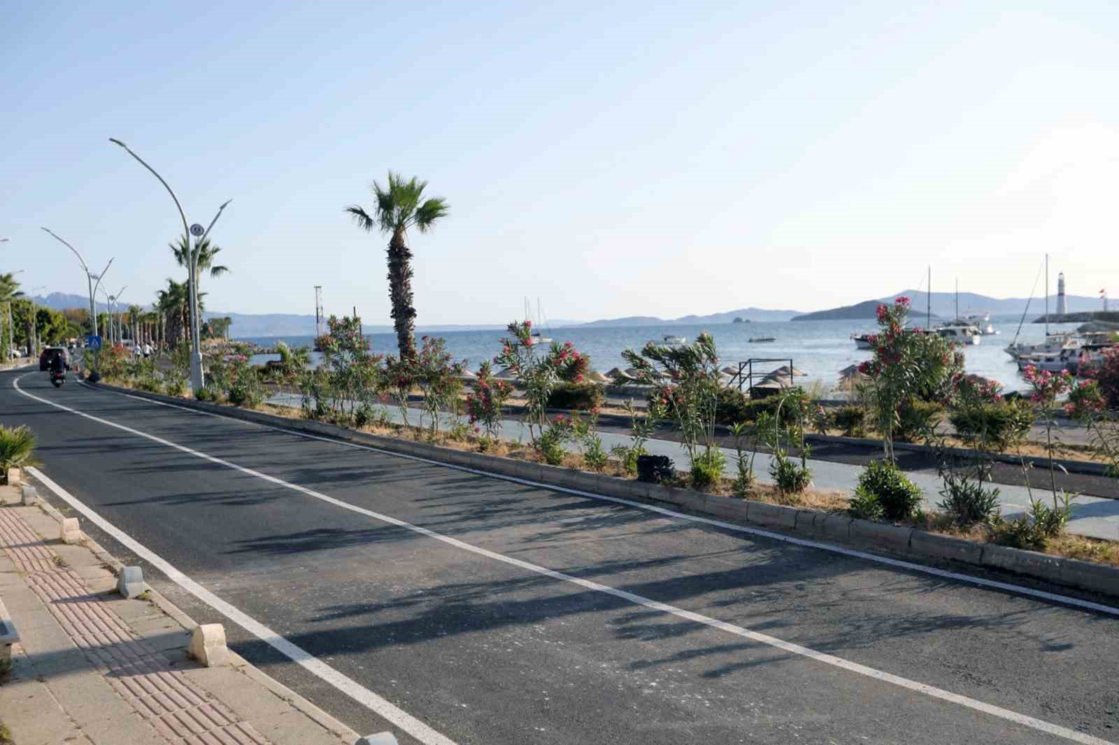 Bodrum’un 62 Milyon TL’lik yol yatırımı tamamlanıyor Muğla Büyükşehir Belediyesi, Bodrum’da