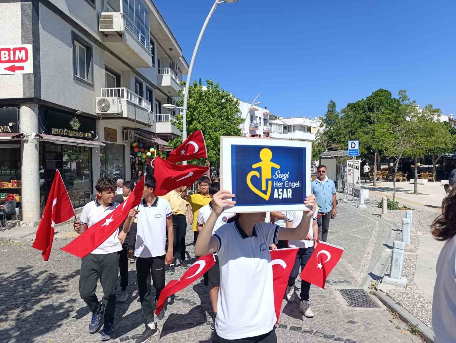 Muğla’nın Datça ilçesinde Engelliler
