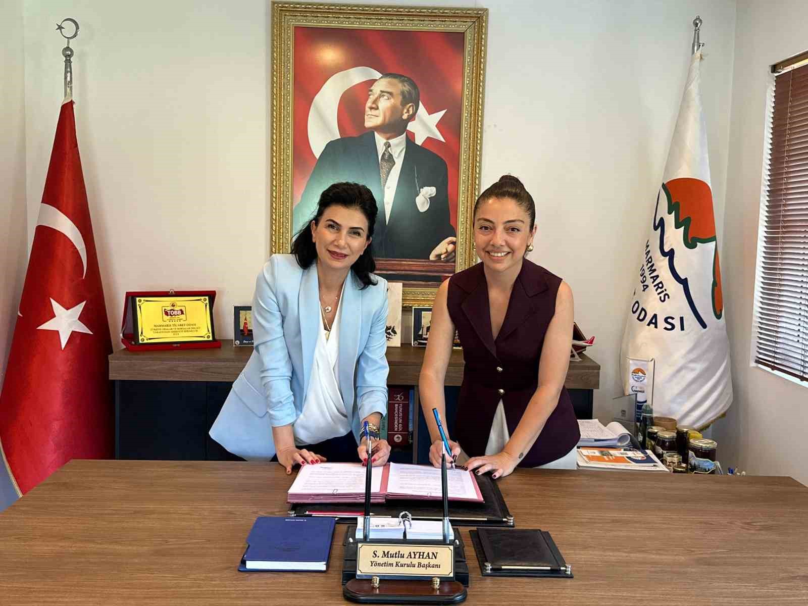 Eğitim ve sektör arasındaki köprü Marmaris’te kuruldu Muğla Sıtkı Koçman Üniversitesi