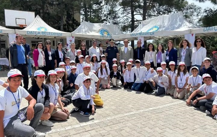 Öğrenciler, Bilim Fuarı’nda projelerini sergiledi Muğla’nın Datça ilçesinde 15