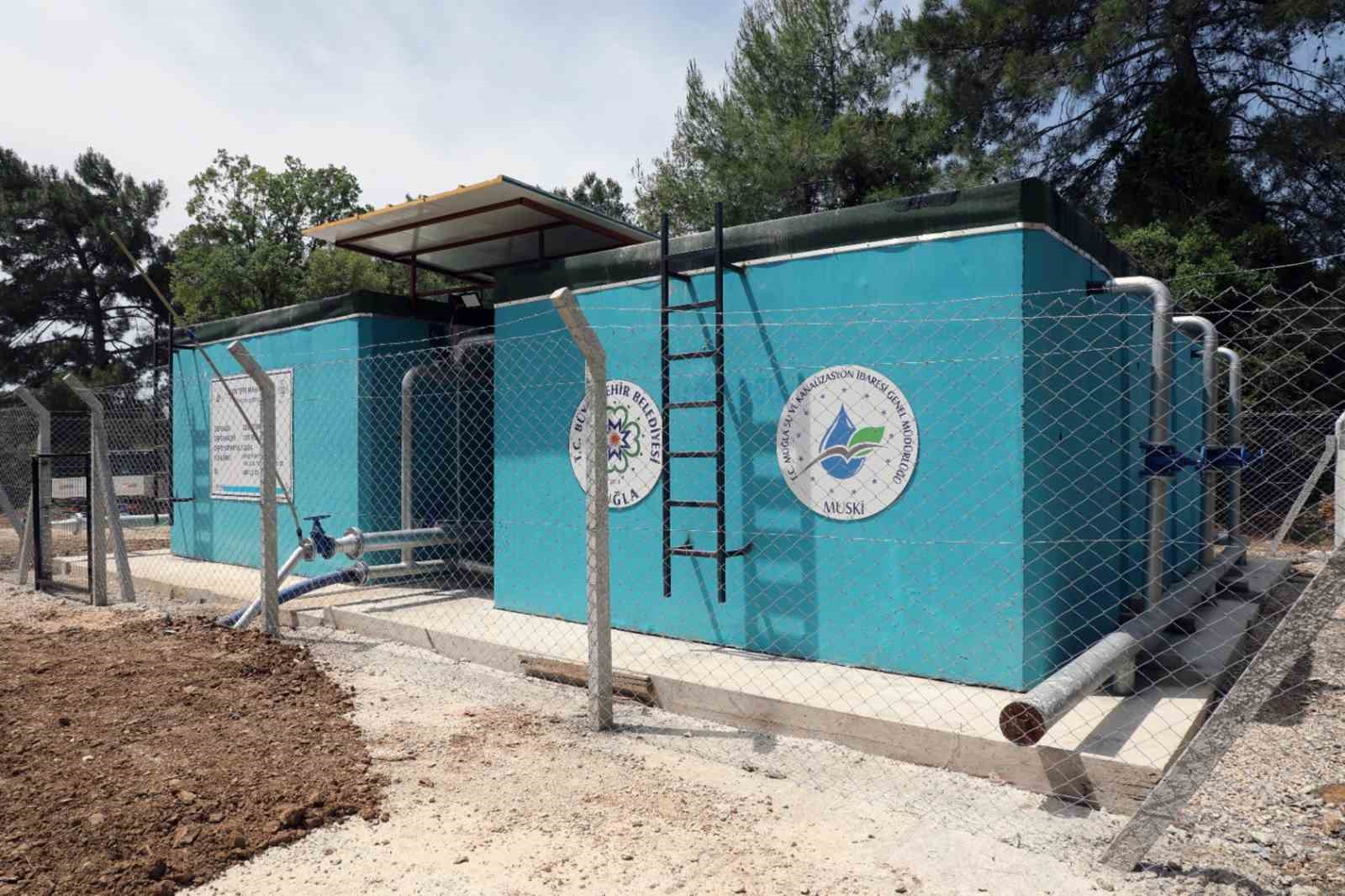Ula’da içme suyu depoları yenilendi Muğla Büyükşehir Belediyesi tarafından