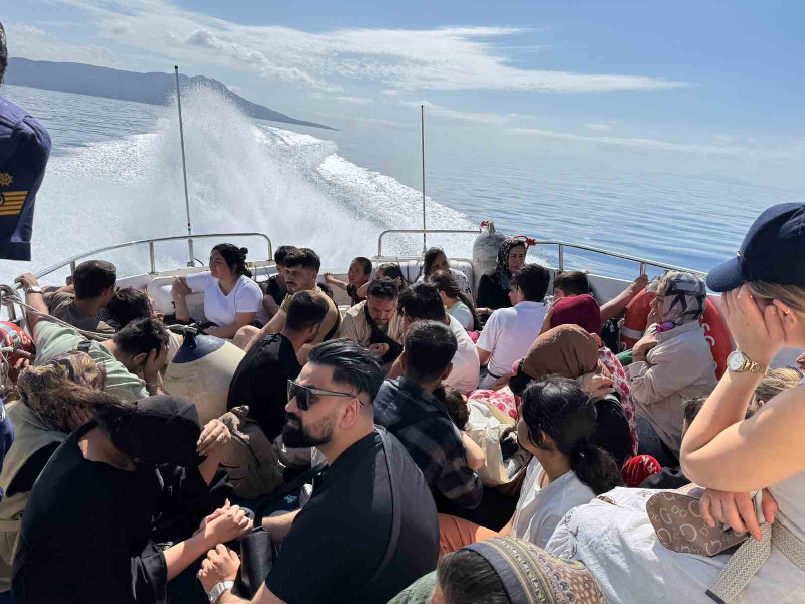 Muğla’nın Bodrum ilçesinde yelkenli