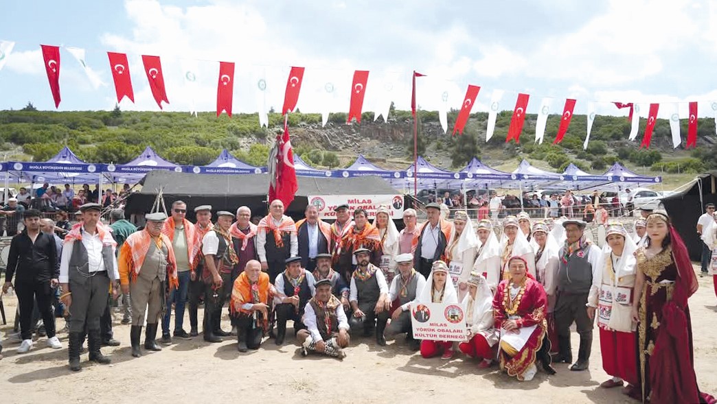 Yörükler Yatağan’da bir araya geldi Türkiye’nin değişik bölgelerinde yaşayan