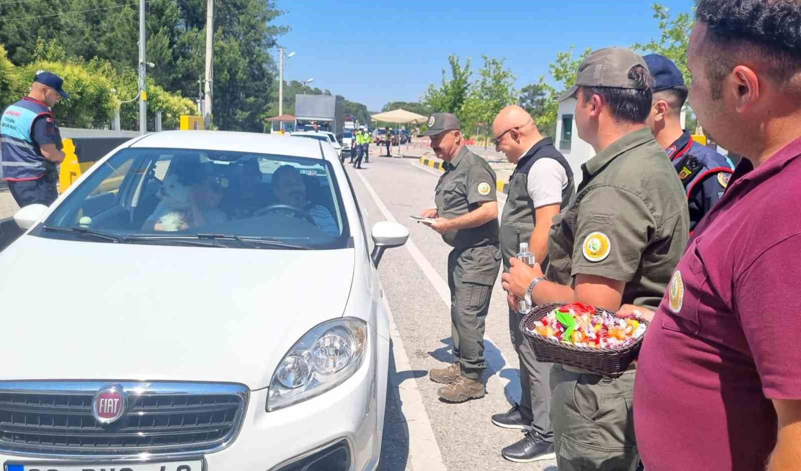 Bayram tatilcilerine ’broşürlü’ yangın uyarısı Muğla Orman Bölge Müdürlüğünce
