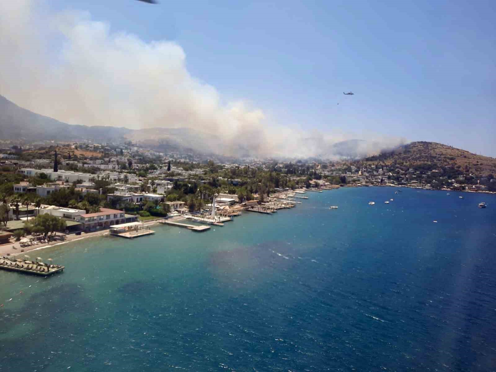 Muğla’nın Bodrum ilçesi Türkbükü