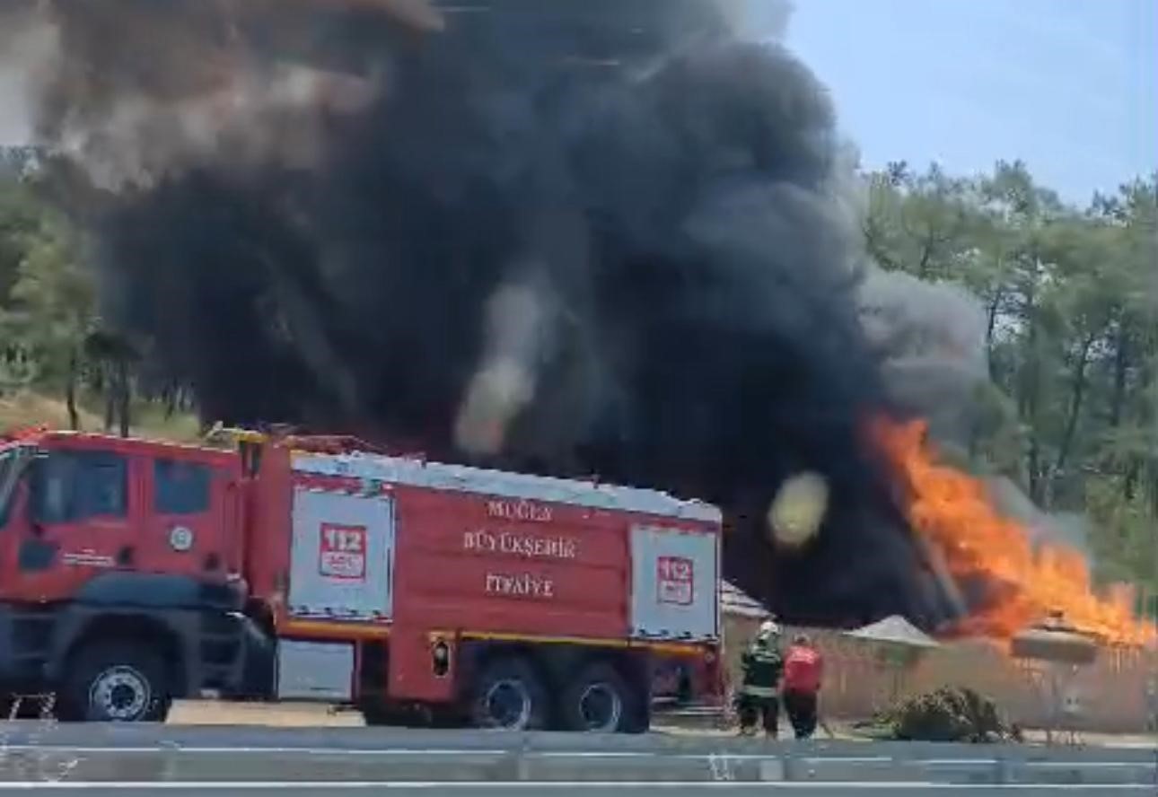 Muğla’nın Ortaca ilçesinde hasır