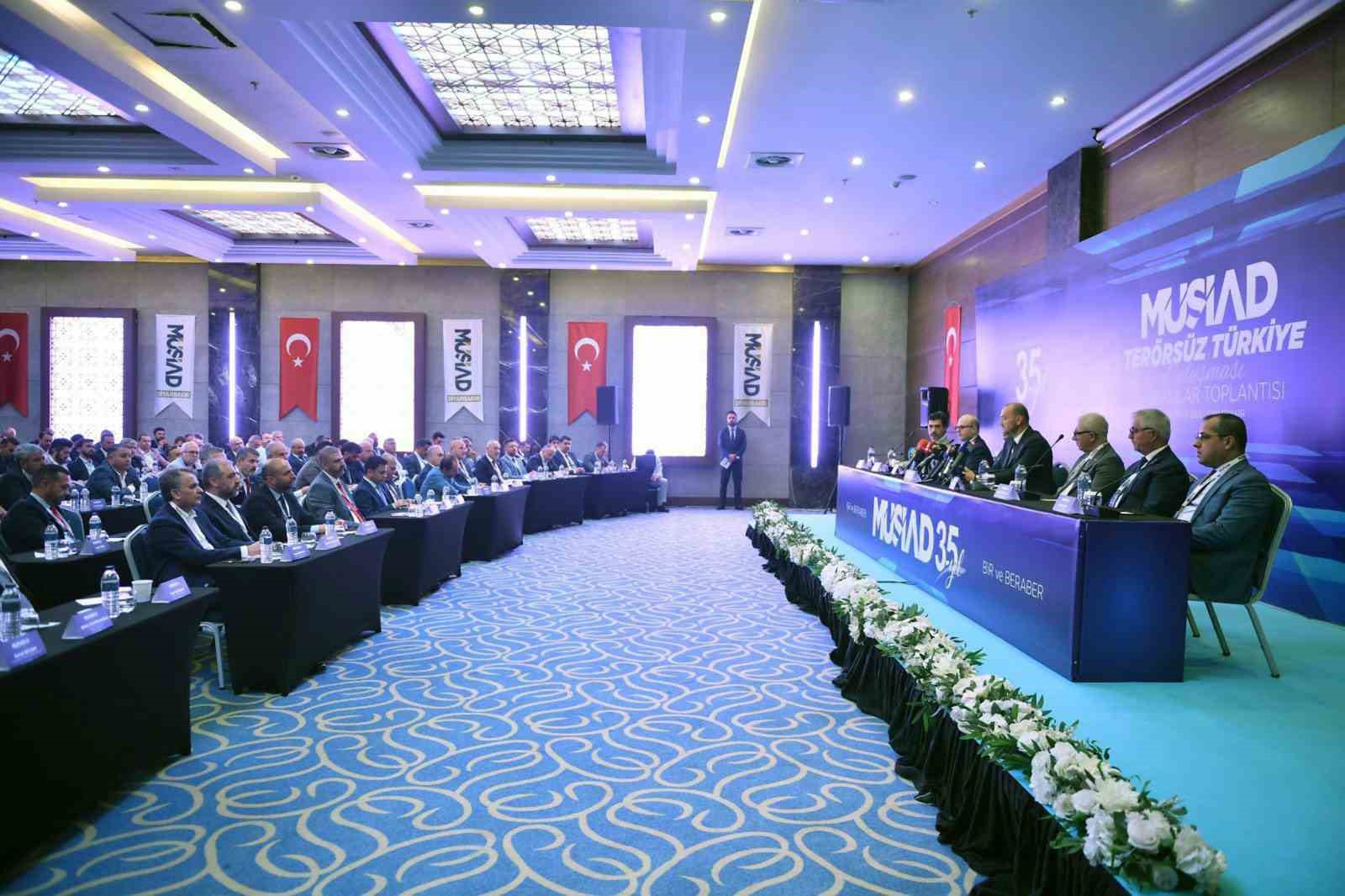 MUSİAD Muğla Şubesi ‘Terörsüz Türkiye’ toplantısına katıldı MÜSİAD Muğla Şube Başkanı