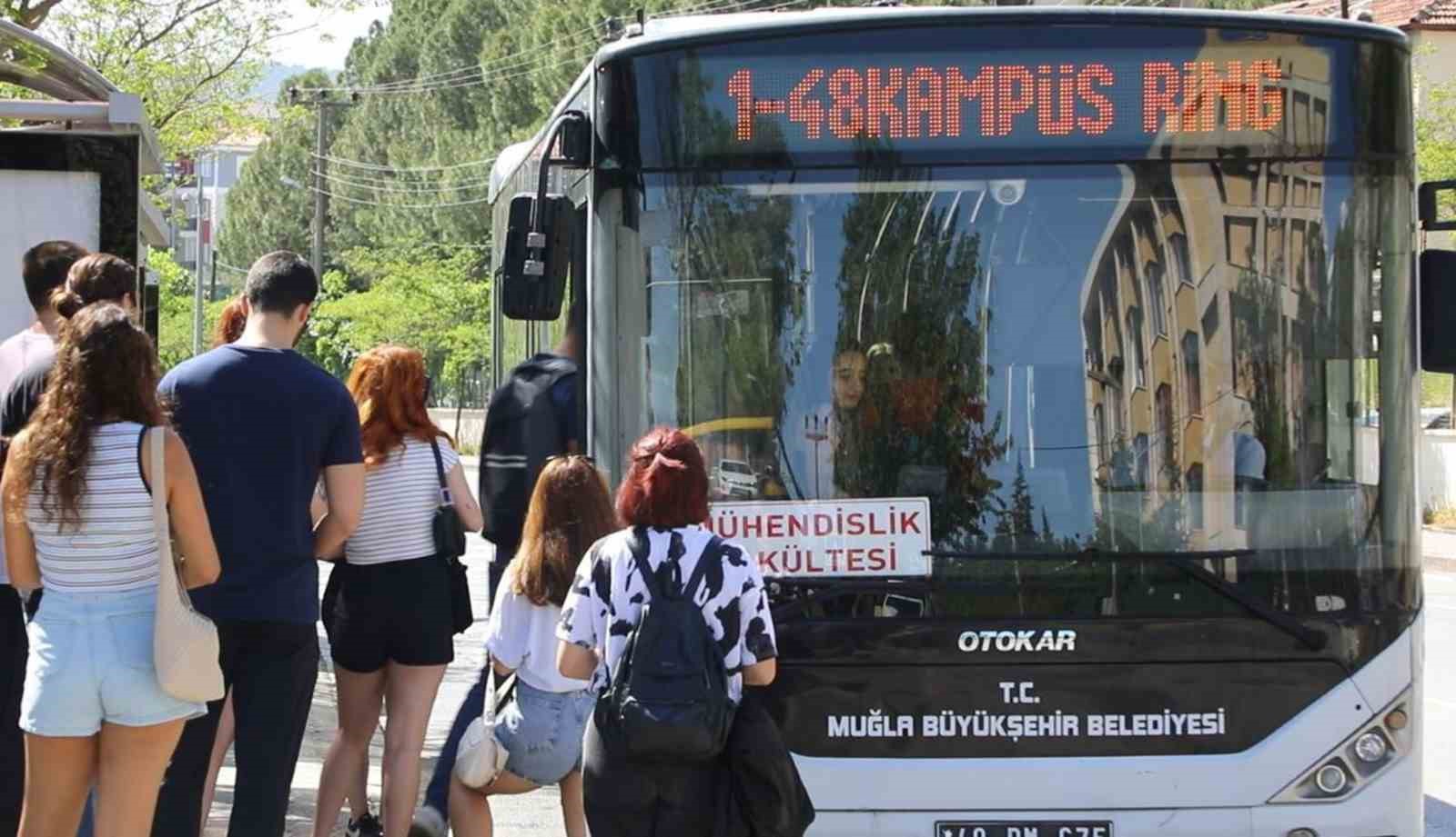 Öğrenciler istedi, Başkan Aras gerçekleştirdi: Menteşe-Akyaka 1 TL Muğla Büyükşehir Belediyesi, Haziran