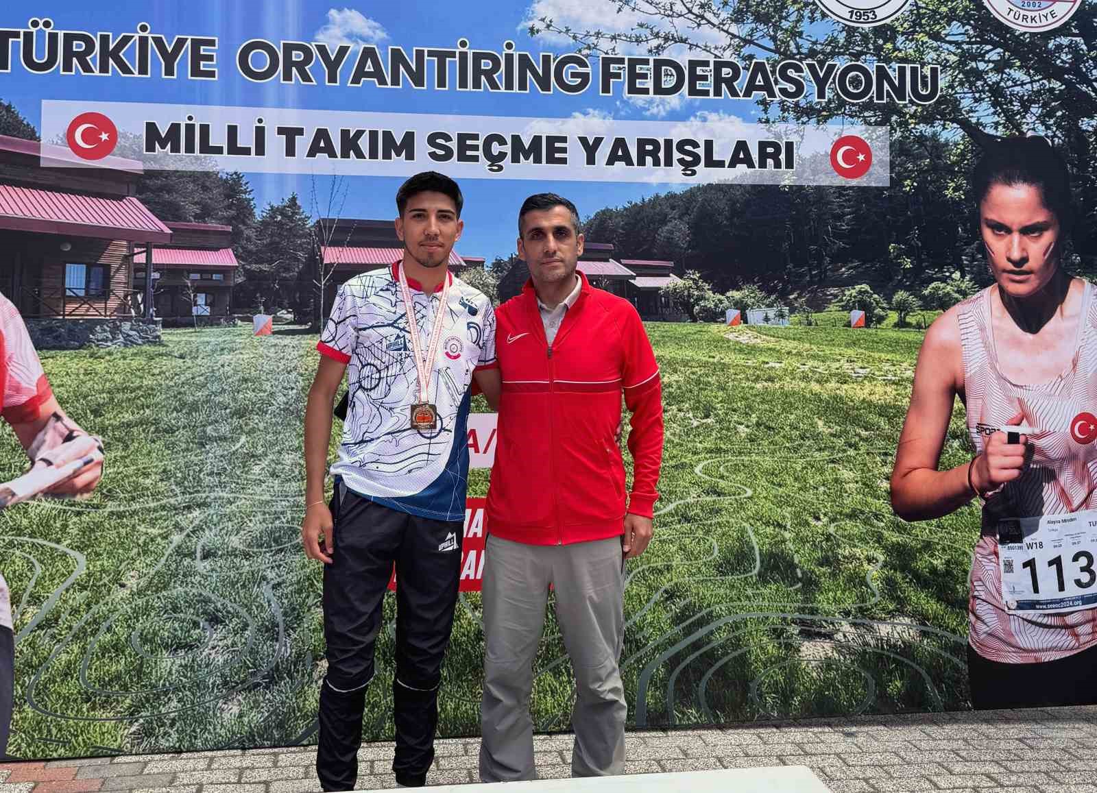 Oryantiring’de Muğla’nın ilk milli gururu Bursa’nın Keles ilçesinde Türkiye