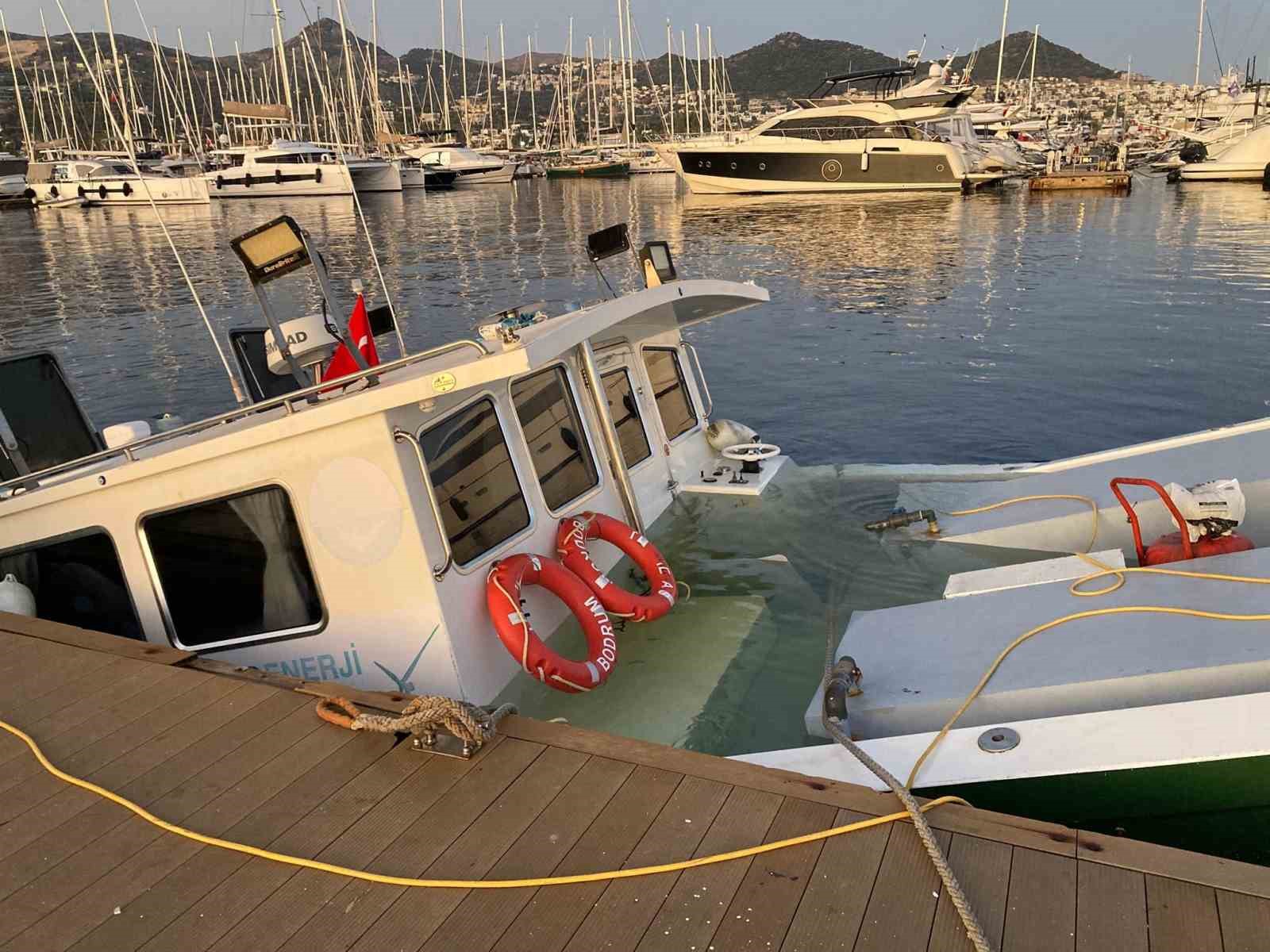 Muğla’nın Bodrum ilçesinde şişme