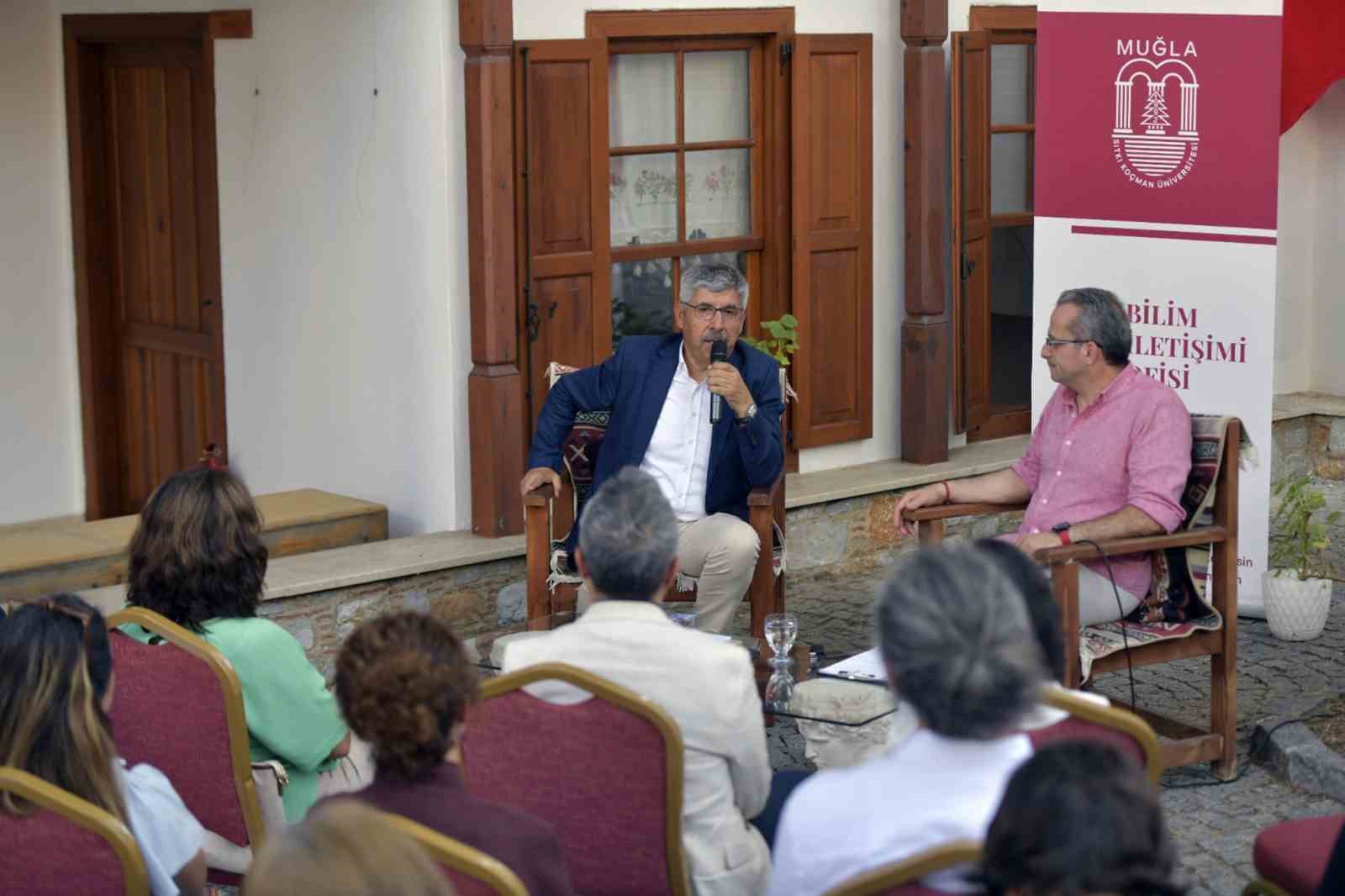 Bilim Kafe’de tarih konuşuldu Muğla Sıtkı Koçman Üniversitesi