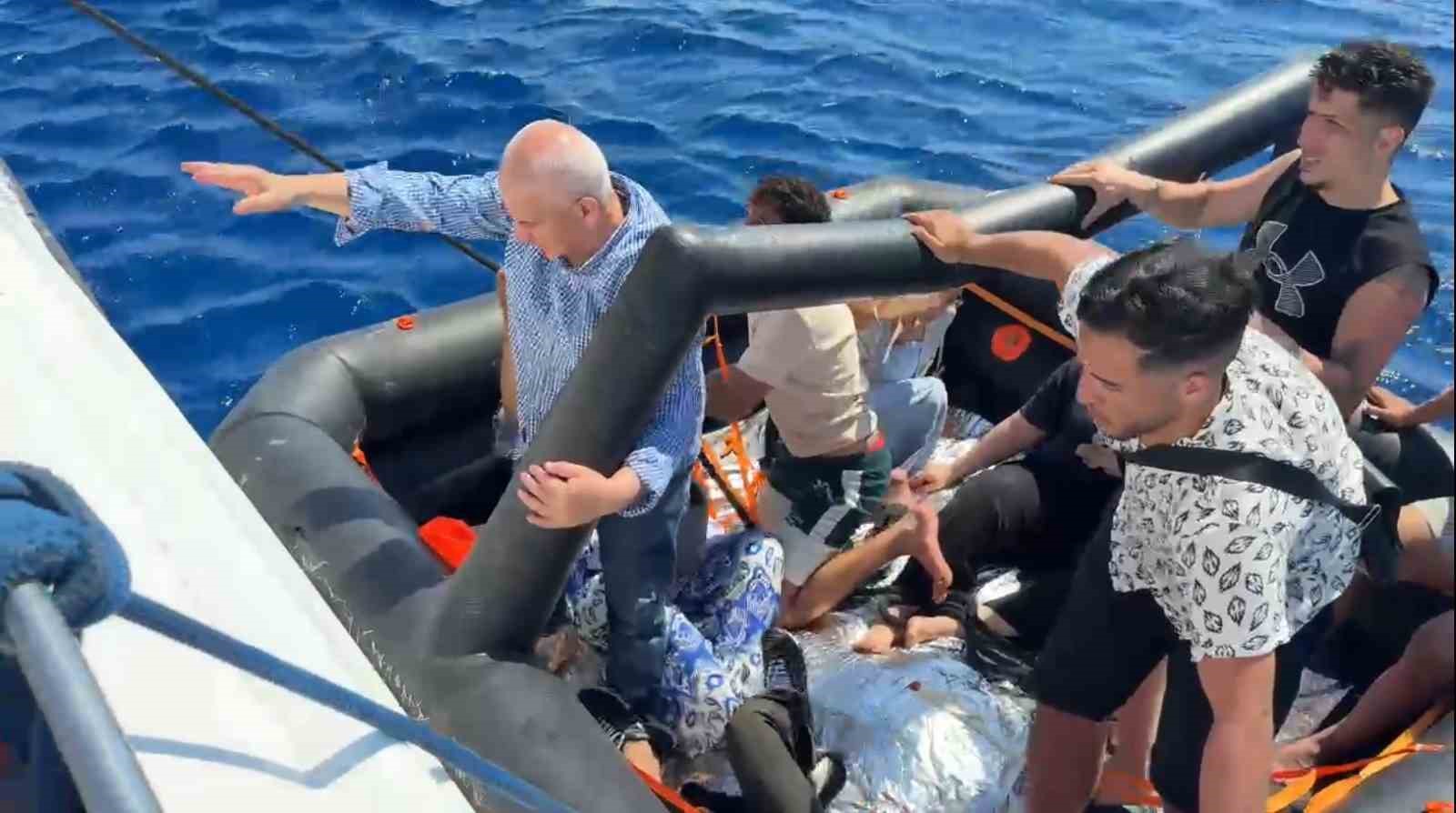 Muğla’nın Bodrum ilçesi açıklarında