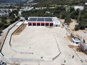 Bodrum itfaiye binası tamamlandı