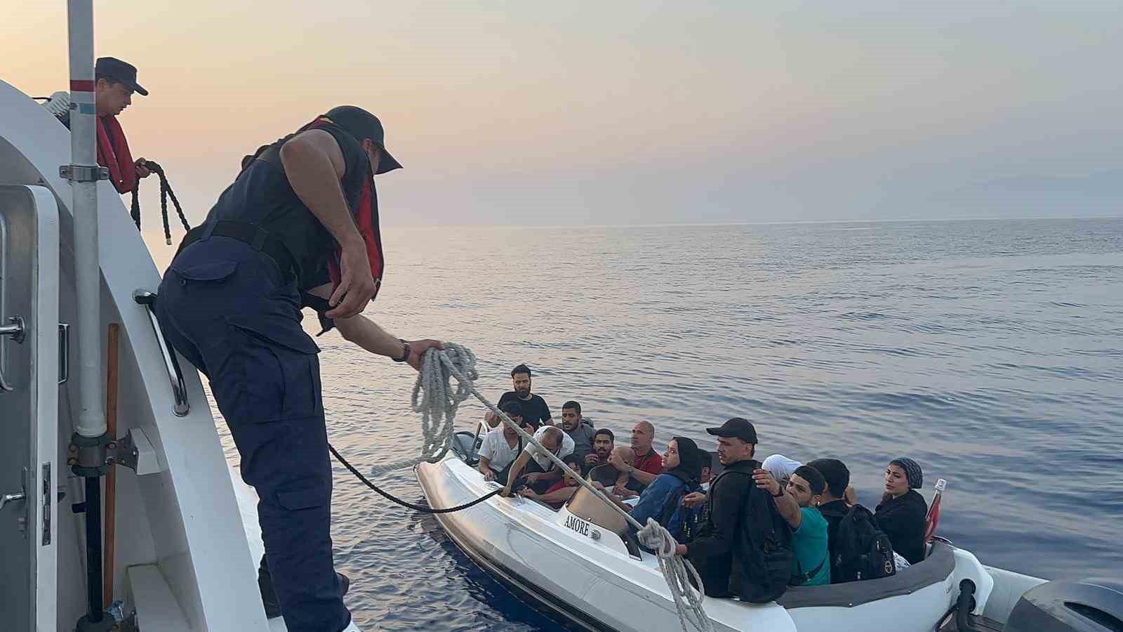 Muğla’nın Bodrum ilçesi açıklarında
