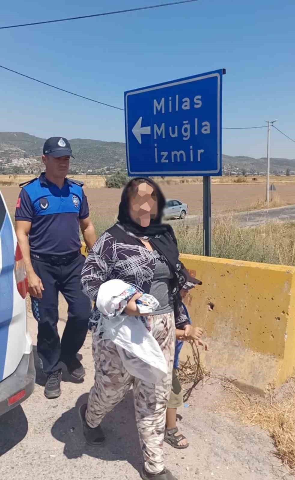 Çocukları kullanan dilencilere operasyon Muğla Büyükşehir Belediyesi Zabıta