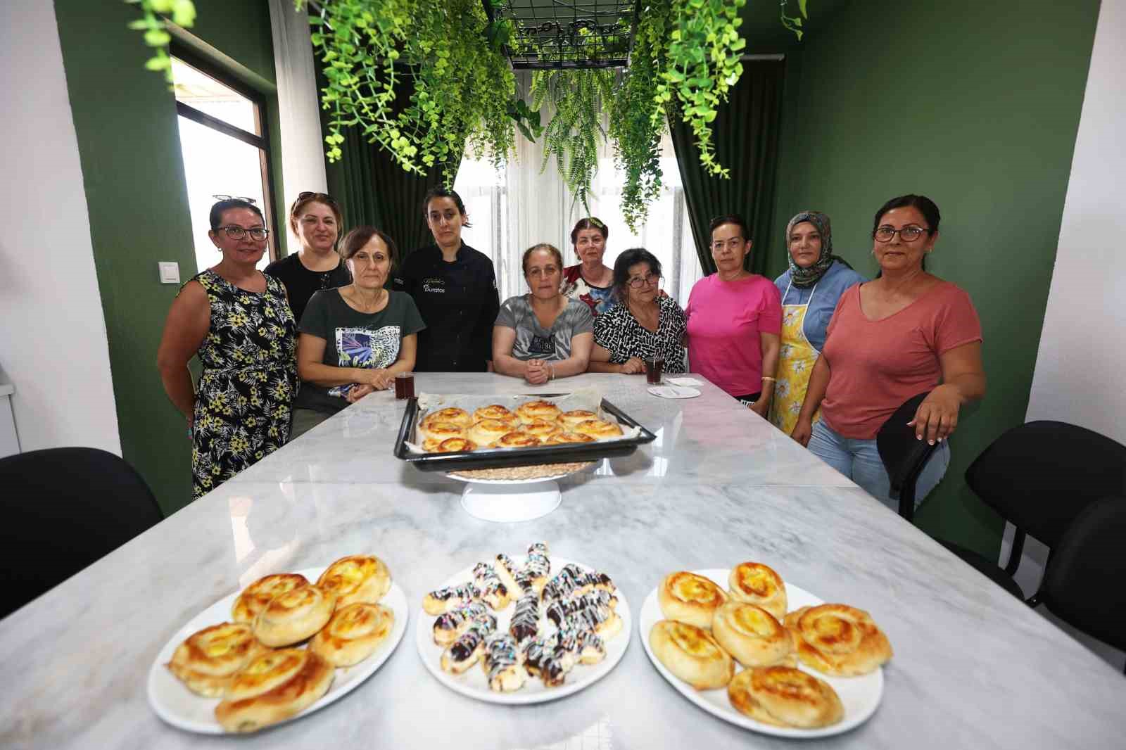 Kadın Yaşam Merkezleri’nde pasta yapım kursu Muğla Büyükşehir Belediyesi’nin kadınların