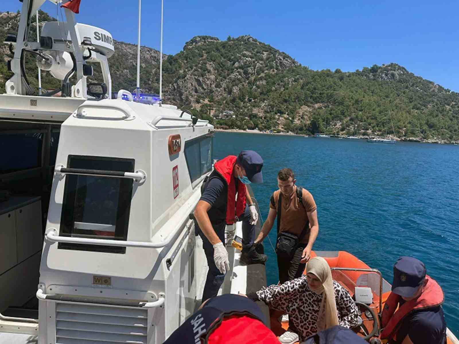 Marmaris’te karada 21 düzensiz göçmen yakalandı Muğla’nın Marmaris ilçesinde karadan