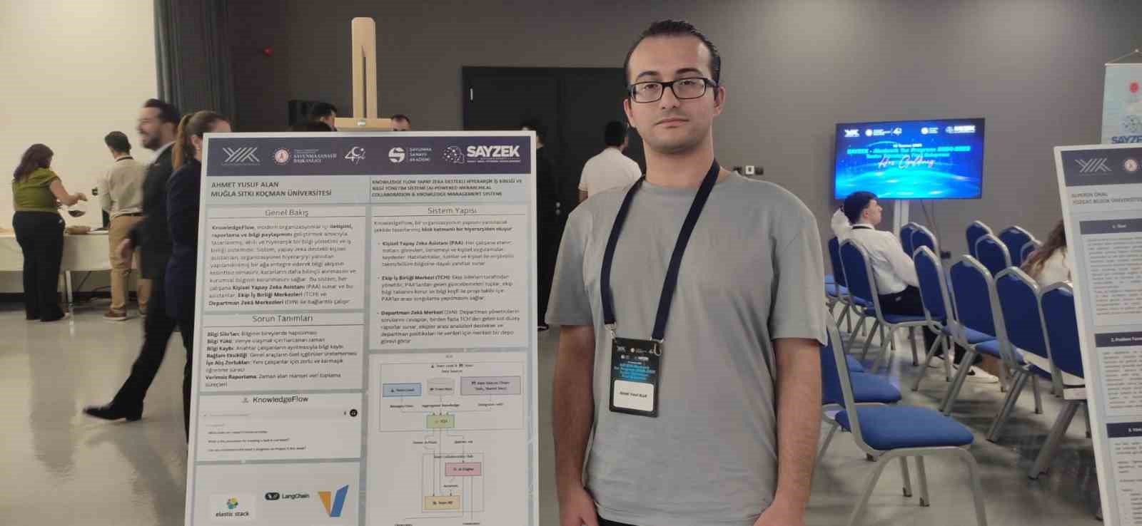 MSKÜ’lü öğrenci savunma sanayii tez programında Türkiye birincisi oldu Muğla Sıtkı Koçman Üniversitesi