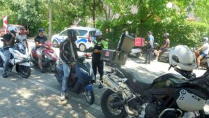 Muğla’da motosiklet denetimleri arttı ekipler kask kullanımına dikkat çekti