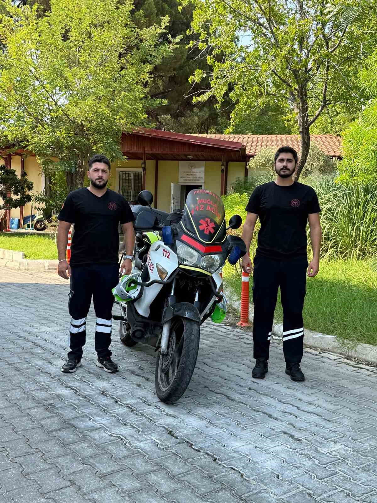 Bodrum ve Marmaris’te 112 motorize ekipleri görevlendirildi Muğla İl Sağlık Müdürlüğü’ne