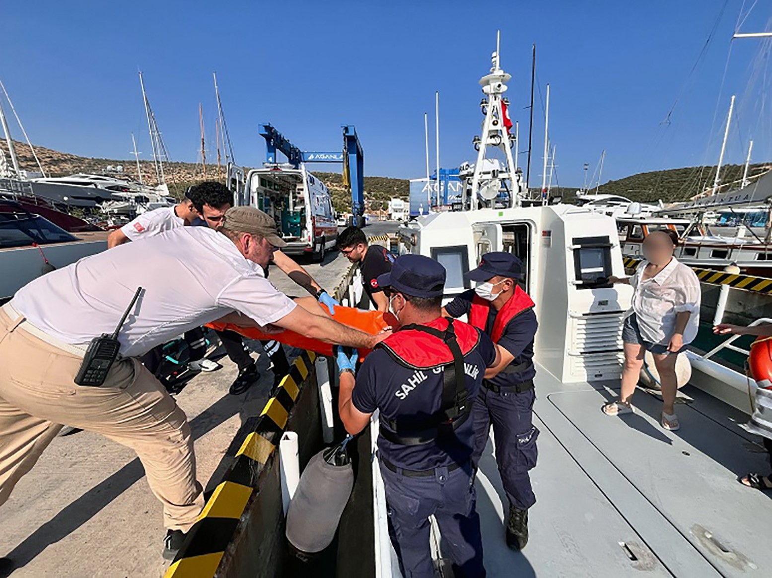 Bodrum ve Marmaris’te teknelerde yaralanan iki kişiye tıbbi tahliye Muğla’nın Marmaris ve Bodrum