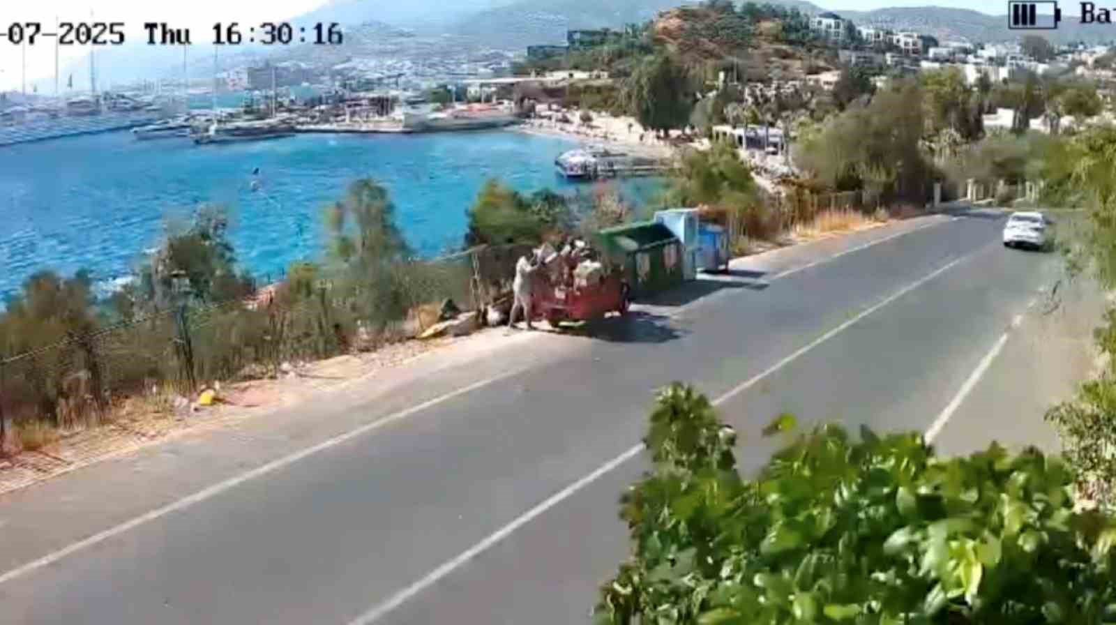 Muğla’nın Bodrum ilçesinde doğayı