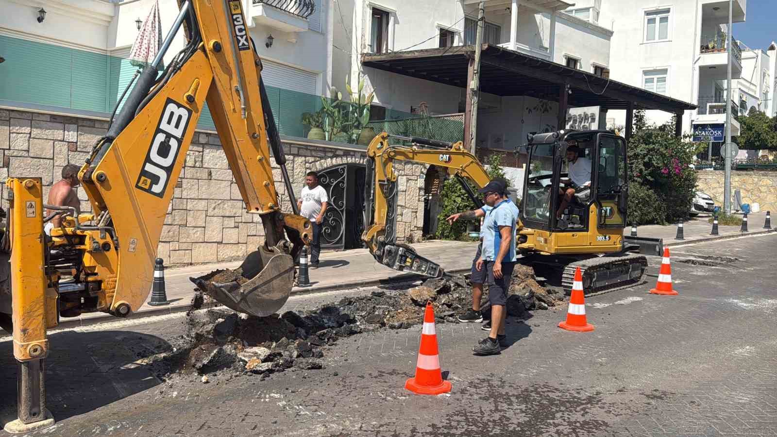 Muğla’nın Bodrum ilçesinde su