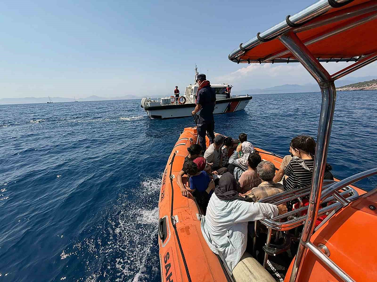 Muğla’nın Fethiye ilçesinde karadan