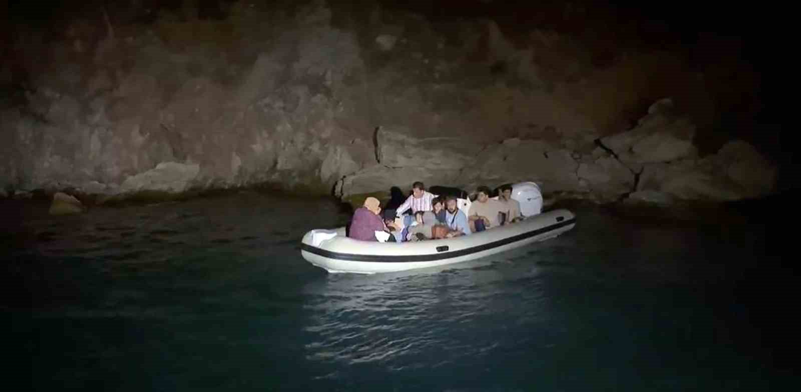 Muğla’nın Marmaris ilçesi açıklarında