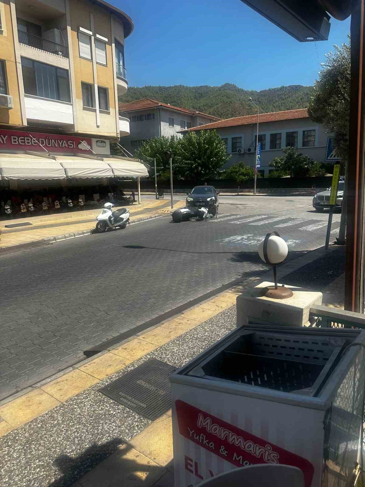 Muğla’nın Marmaris ilçesinde meydana