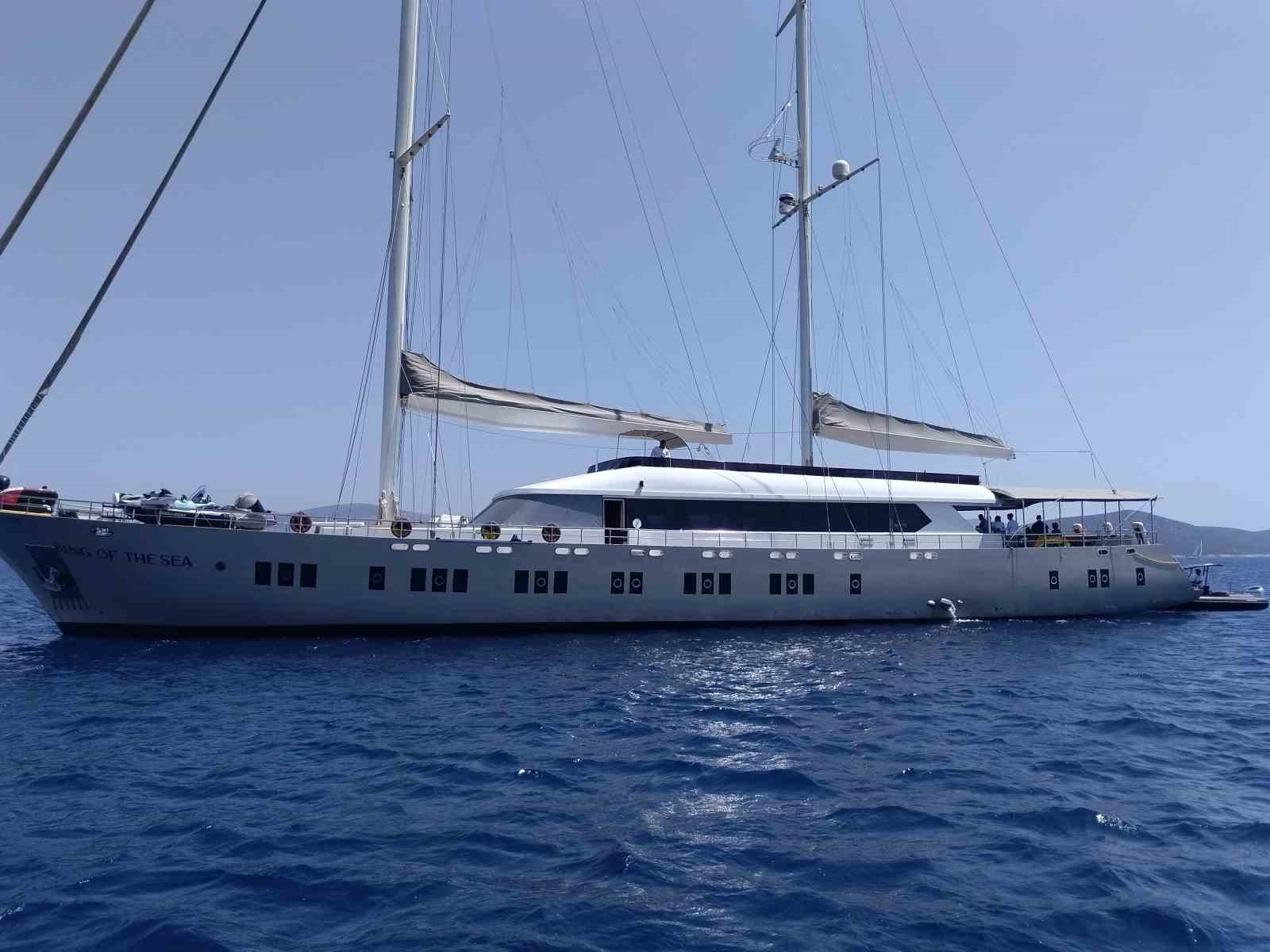 Muğla’nın Bodrum ilçesi açıklarında