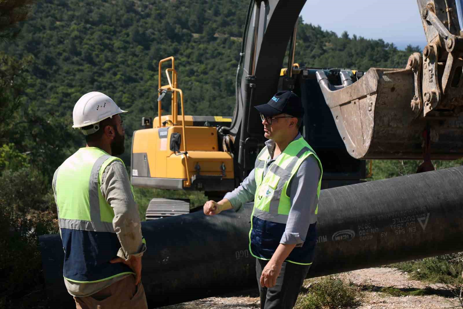 MUSKİ, Bodrum’a günlük 21 bin kişiye yetebilecek ilave su sağladı Muğla Büyükşehir Belediyesi MUSKİ