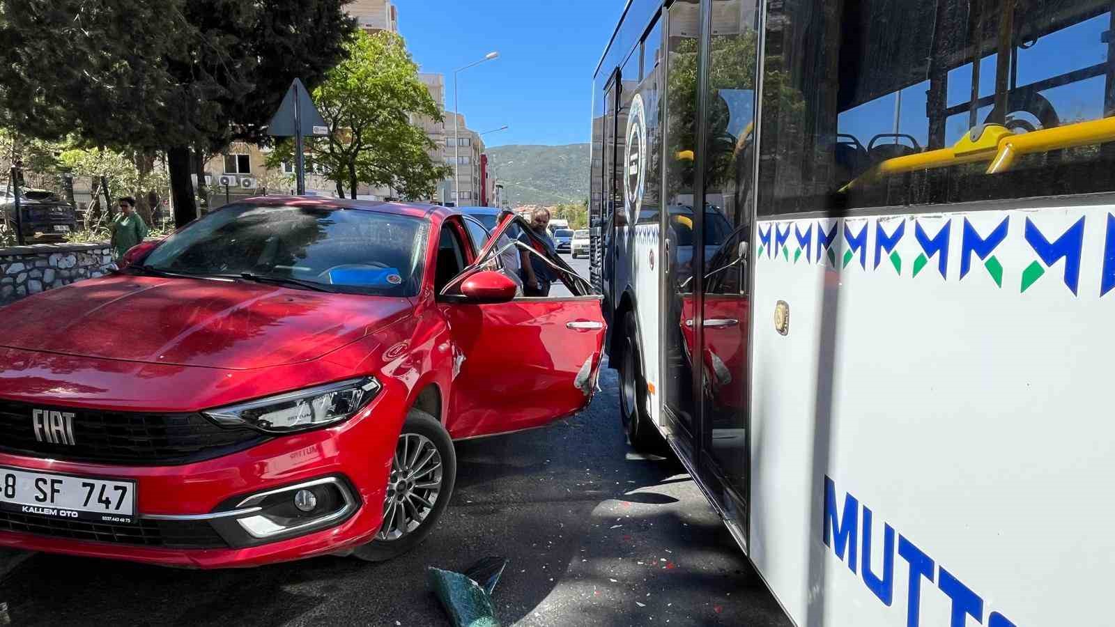 Muğla’nın Menteşe ilçesinde sürücüsünün