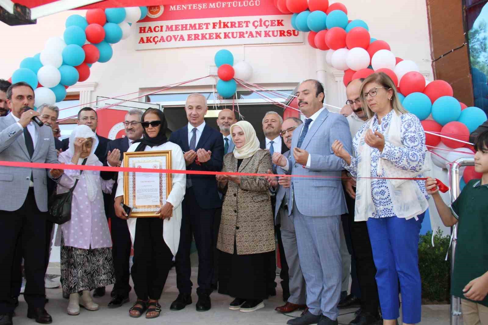 Muğla’nın Menteşe ilçesi Akçaova