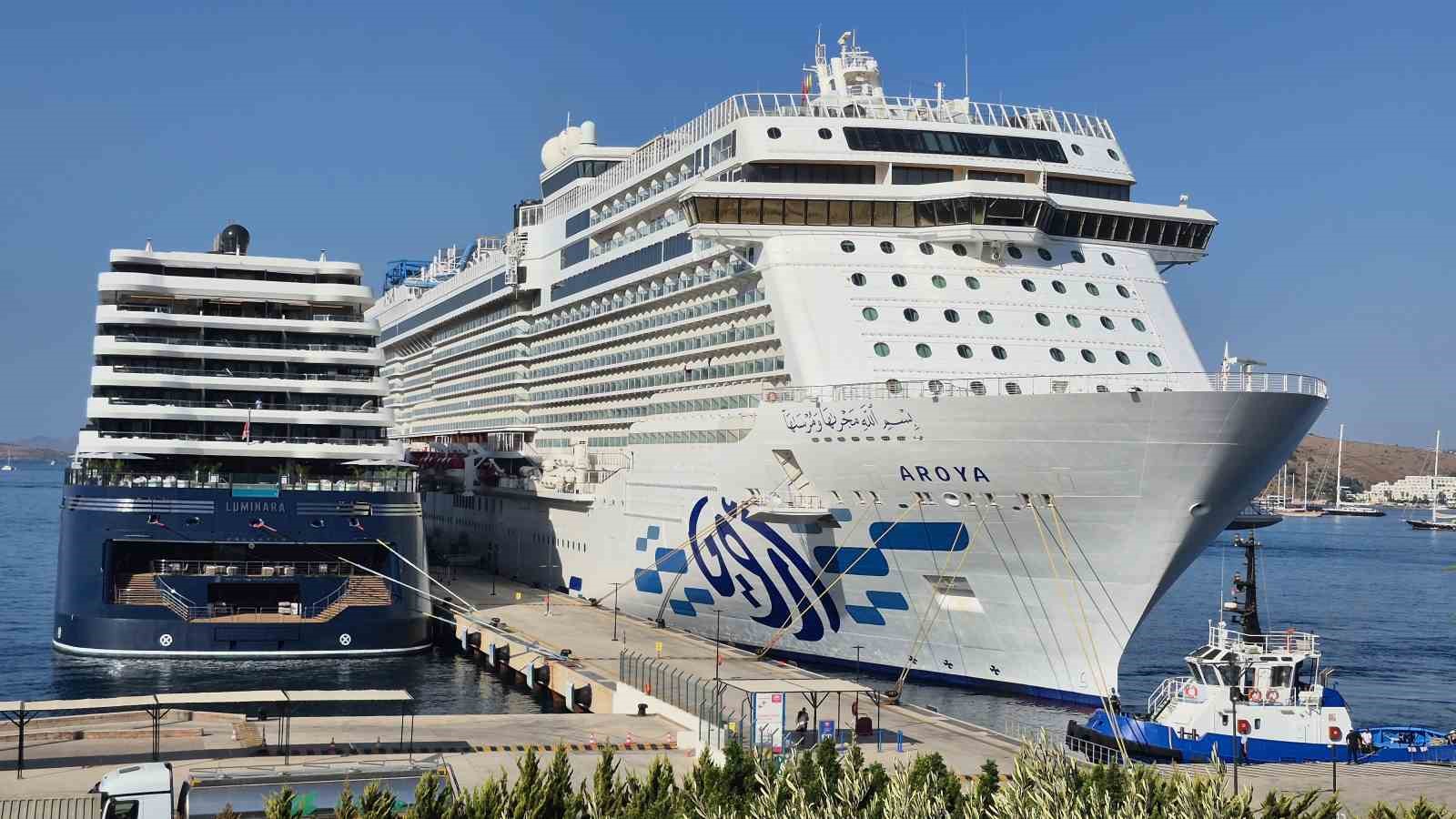 Muğla’nın Bodrum ilçesine gelen