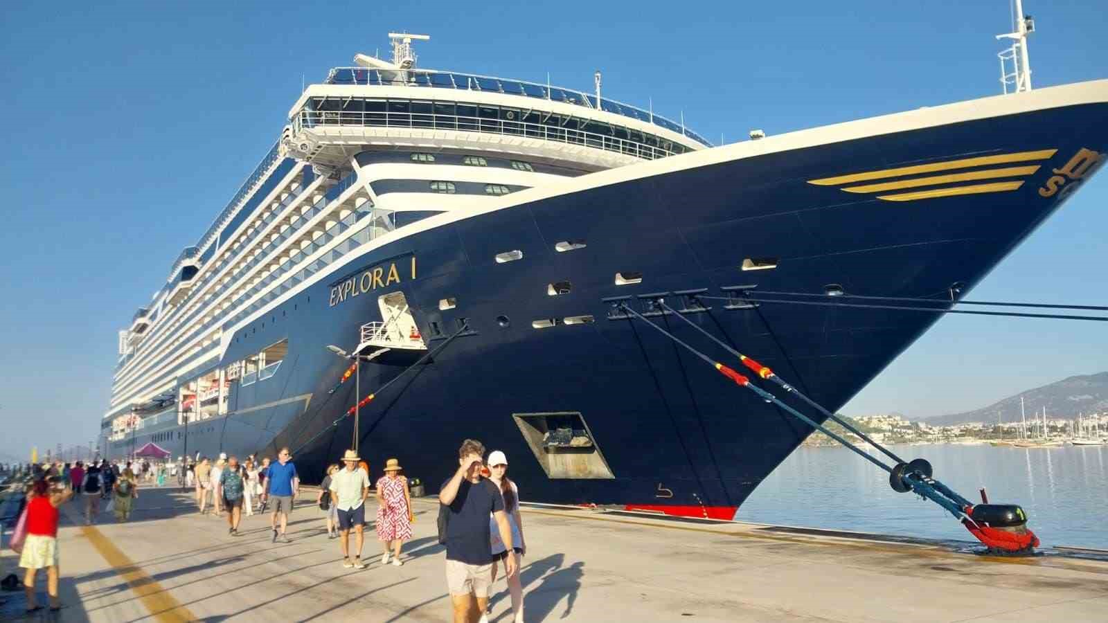 Muğla’nın Bodrum ilçesine gelen