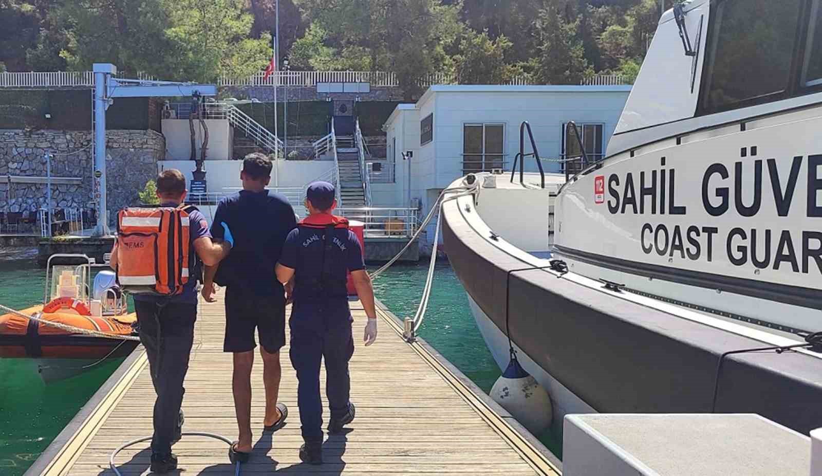 Muğla’nın Fethiye ilçesi açıklarında