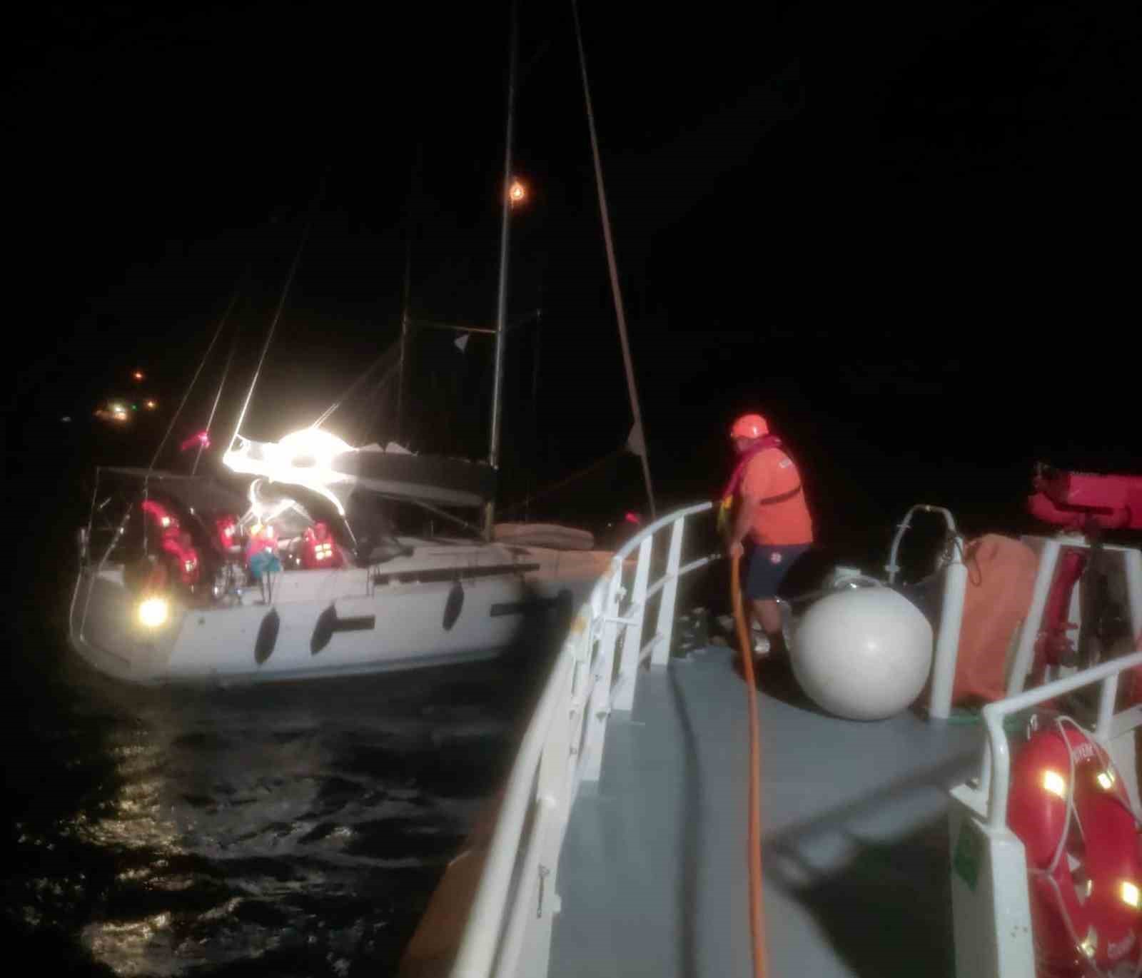 Muğla’nın Fethiye ilçesi açıklarında
