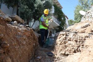 Karamehmet Mahallesi’nde altyapı sorunu çözülüyor