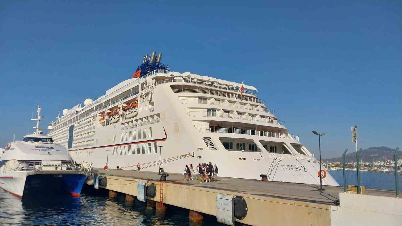 Muğla’nın Bodrum ilçesine gelen