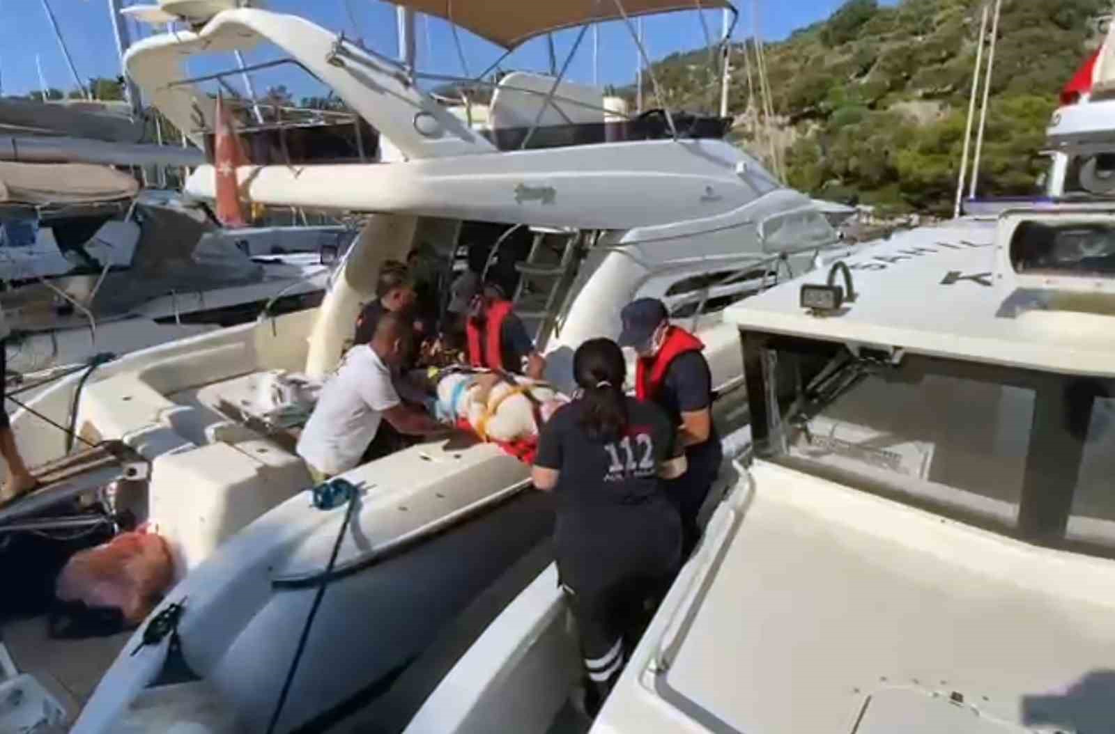 Muğla’nın Dalaman ilçesi açıklarında
